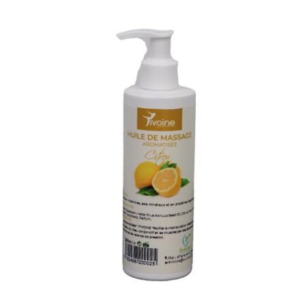 Huile De Massage Aromatise Citron 250 ML