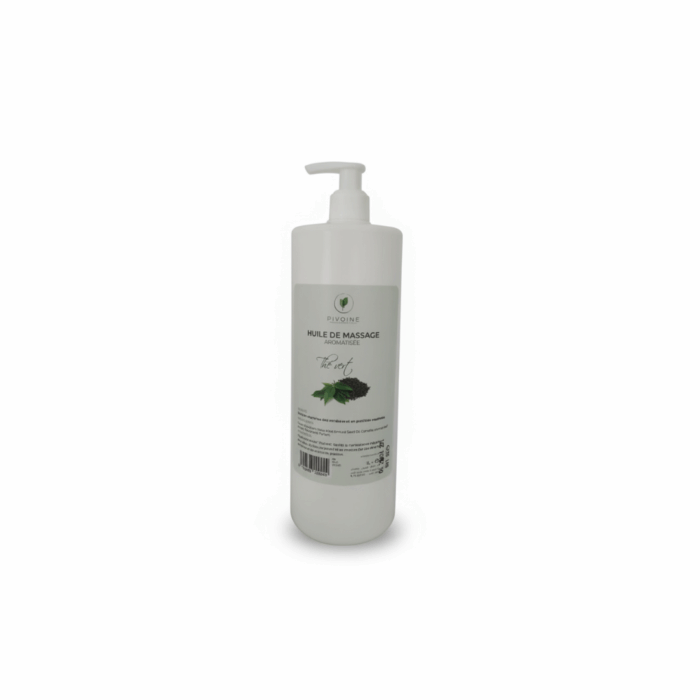 Huile De Massage Aromatise Thé Vert 1000 ML Huile De Massage Aromatise Thé Vert 1000 ML