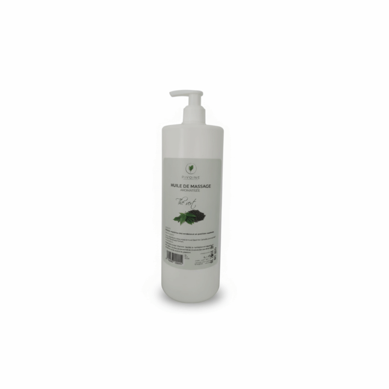 Huile De Massage Aromatise Thé Vert 1000 ML