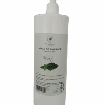 Huile De Massage Aromatise Thé Vert 1000 ML