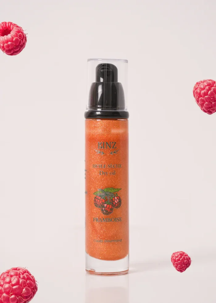 Huile Sèche Pailletée Framboise – 50 ml Huile Sèche Pailletée Framboise – 50 ml