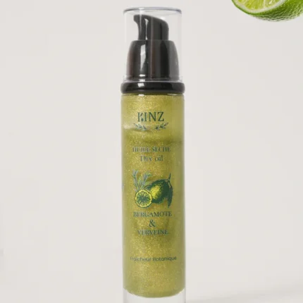 Huile Sèche Pailletée Bergamote – 50 ml